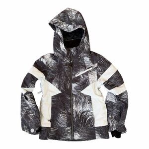 Obermeyer Black and White Ski Jacket
